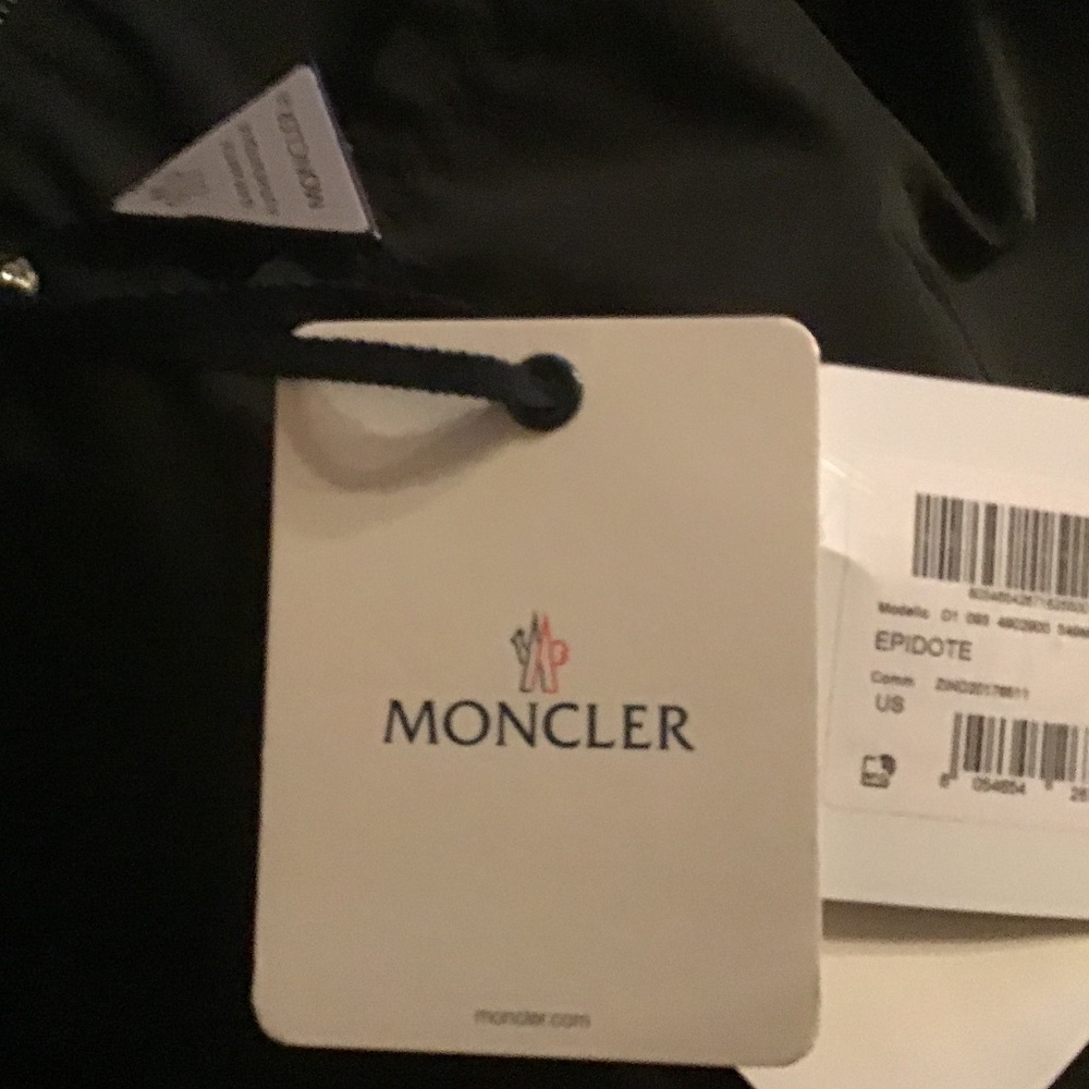 Moncler Women’s Epidote Utility Tie Jacket Size M